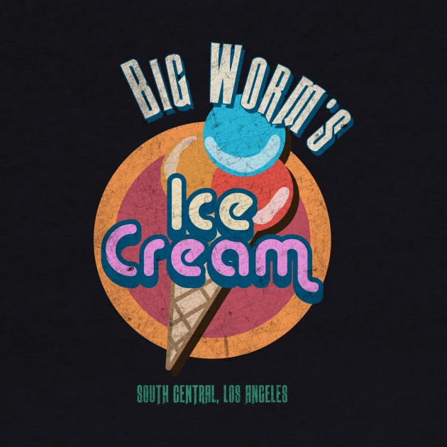 Big Worm's Ice Cream by Danny's Retro Store